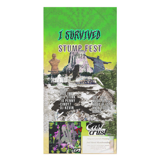 "I Survived" Stumpfest - Premium Towel 2025