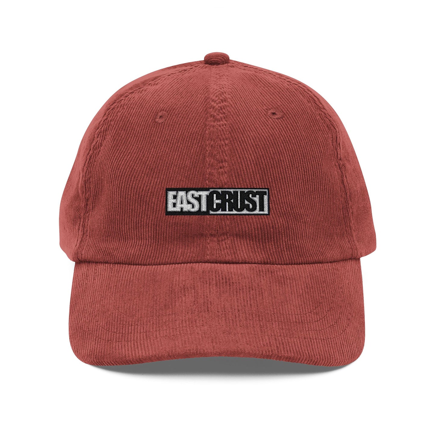 Vintage Corduroy Cap - Embroidered 'Eastcrust'