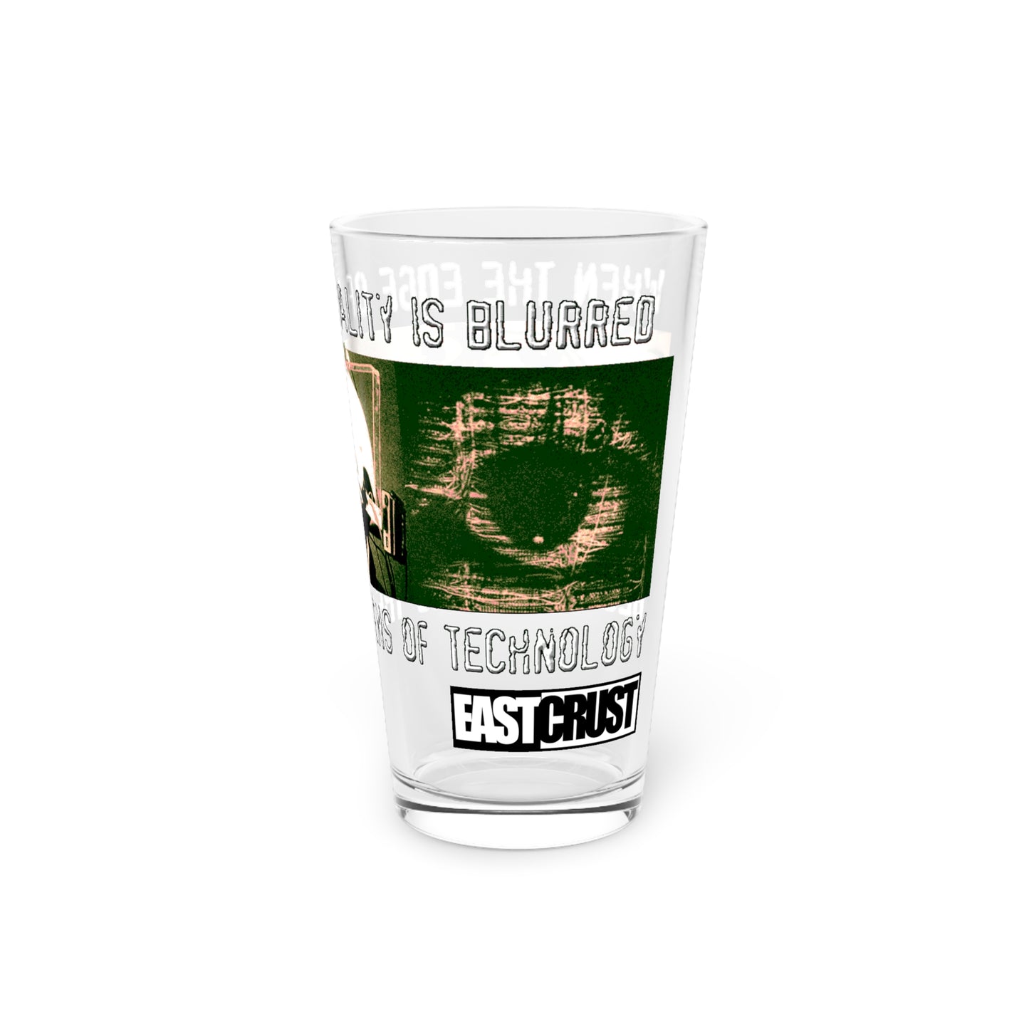 Blurred - Pint Glass, 16oz