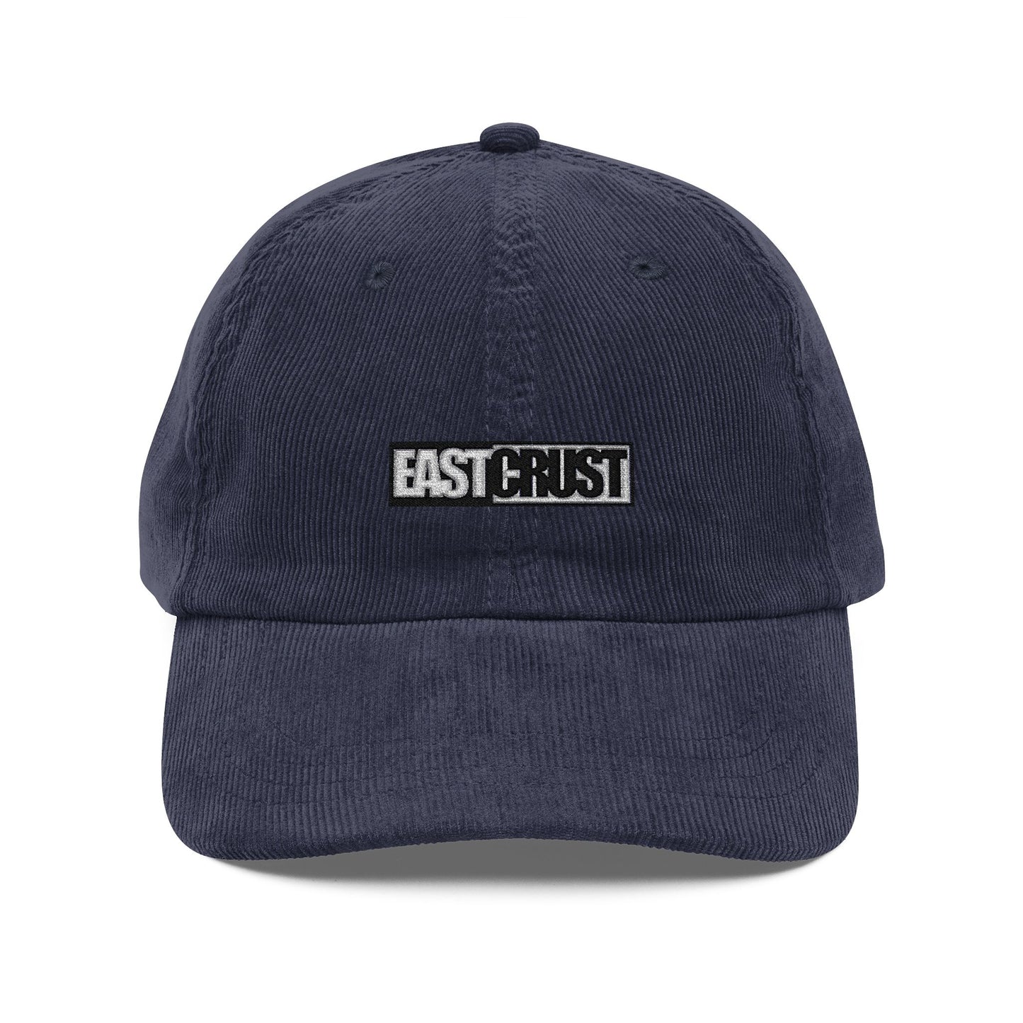 Vintage Corduroy Cap - Embroidered 'Eastcrust'