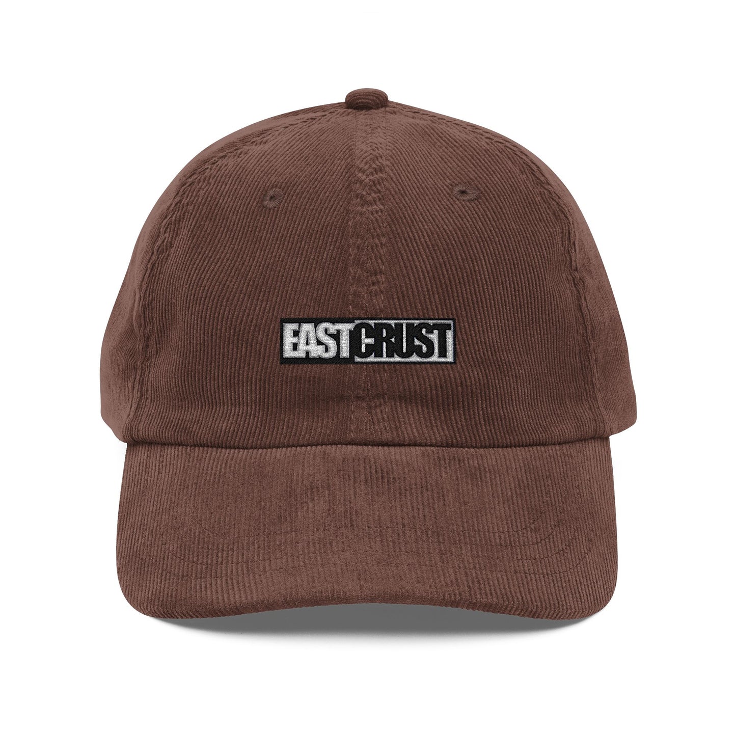 Vintage Corduroy Cap - Embroidered 'Eastcrust'