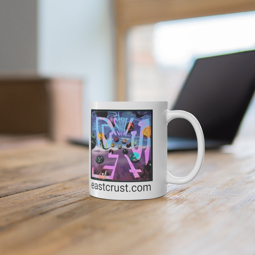 Eastcrust.com Jungle Techno - Ceramic Mug 11oz
