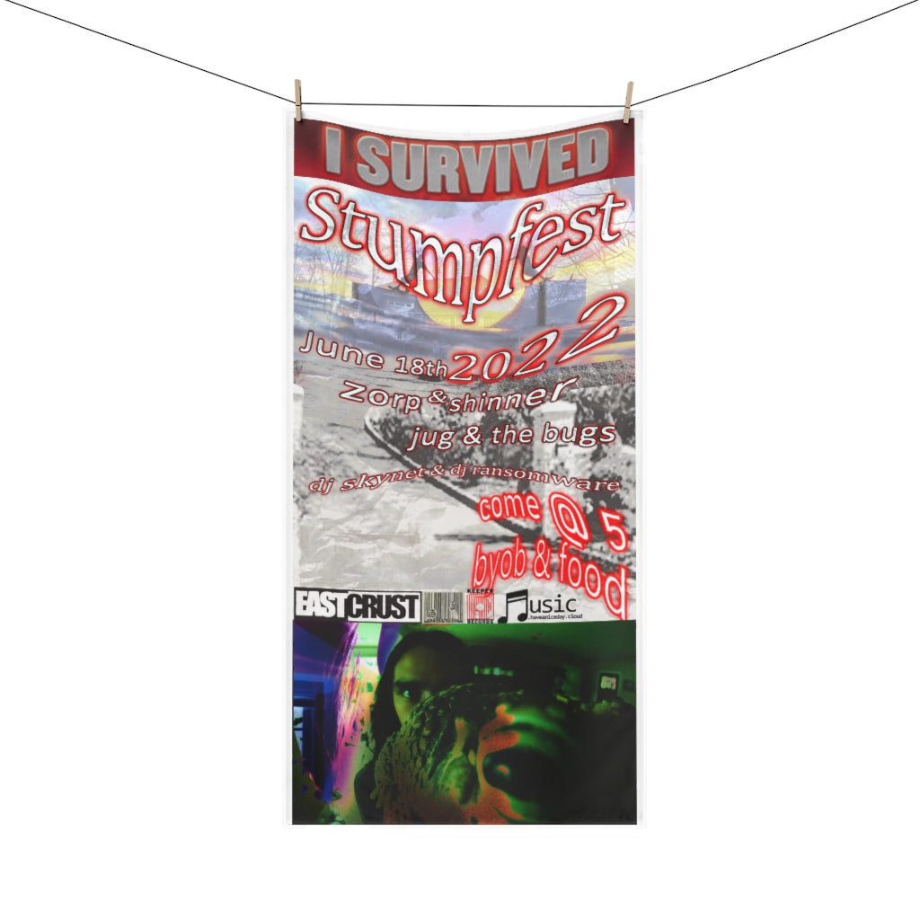 "I Survived" Stumpfest - Premium Towel