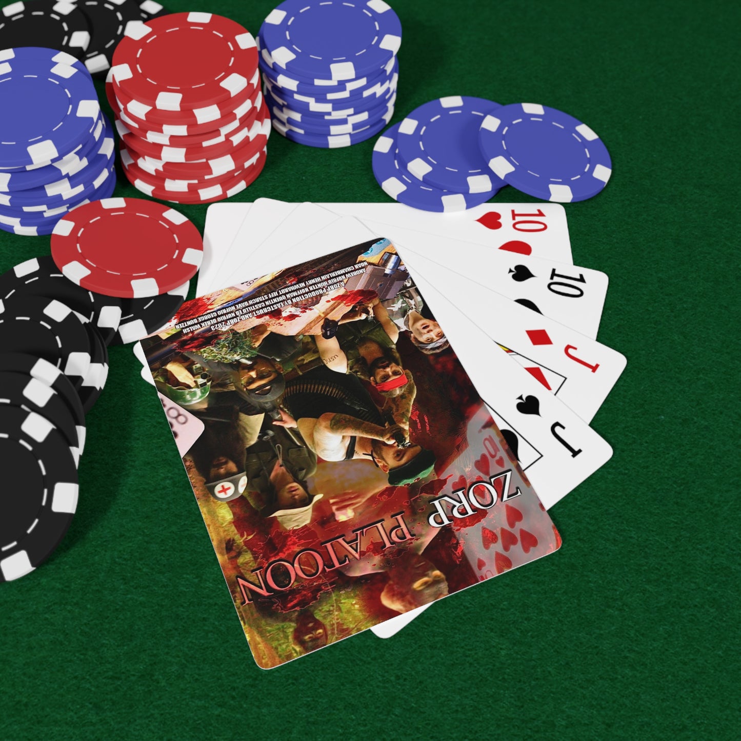 Zorp Platoon Poker Cards