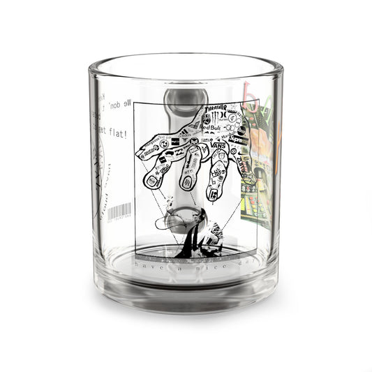 Over whelming H.A.N.D. Mug 10oz - Glass
